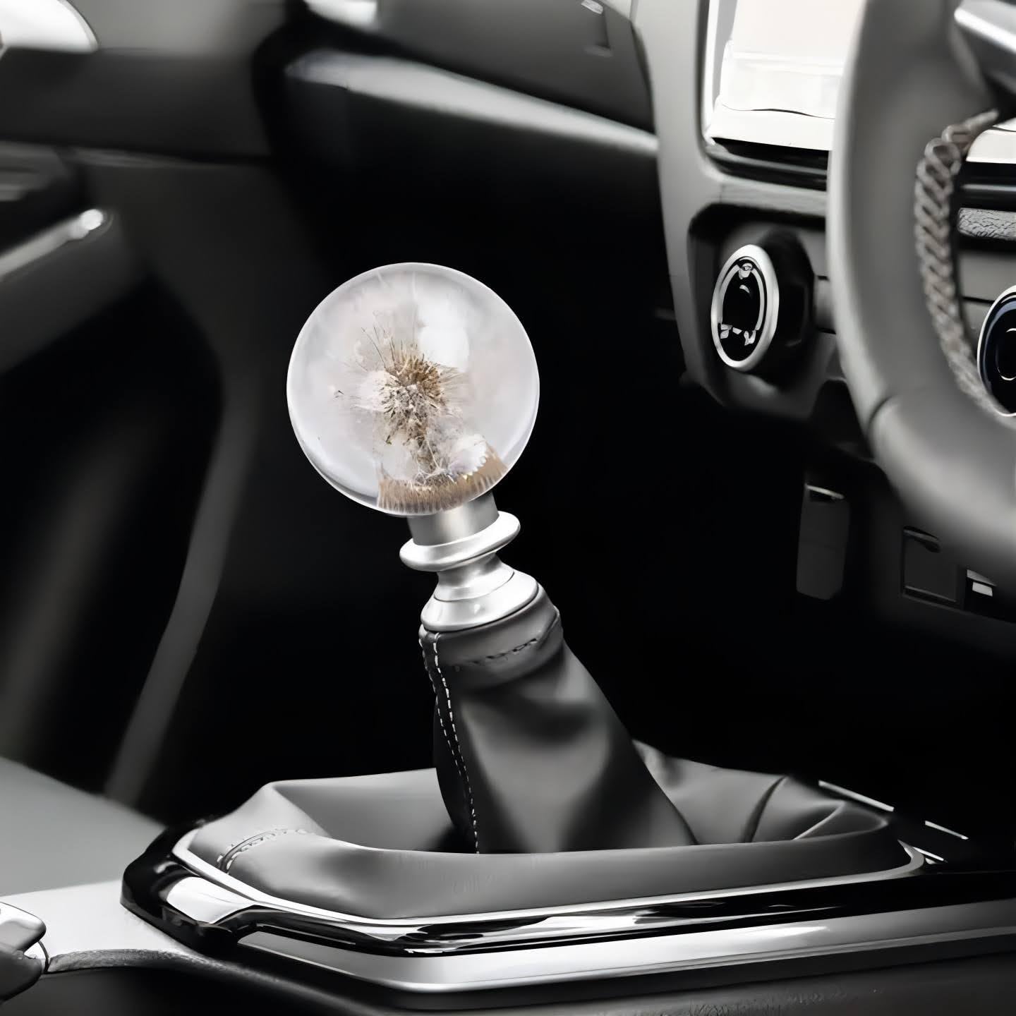 Amazon.co.jp: Roost 水中花シフトノブ (球 たんぽぽ): 車＆バイク