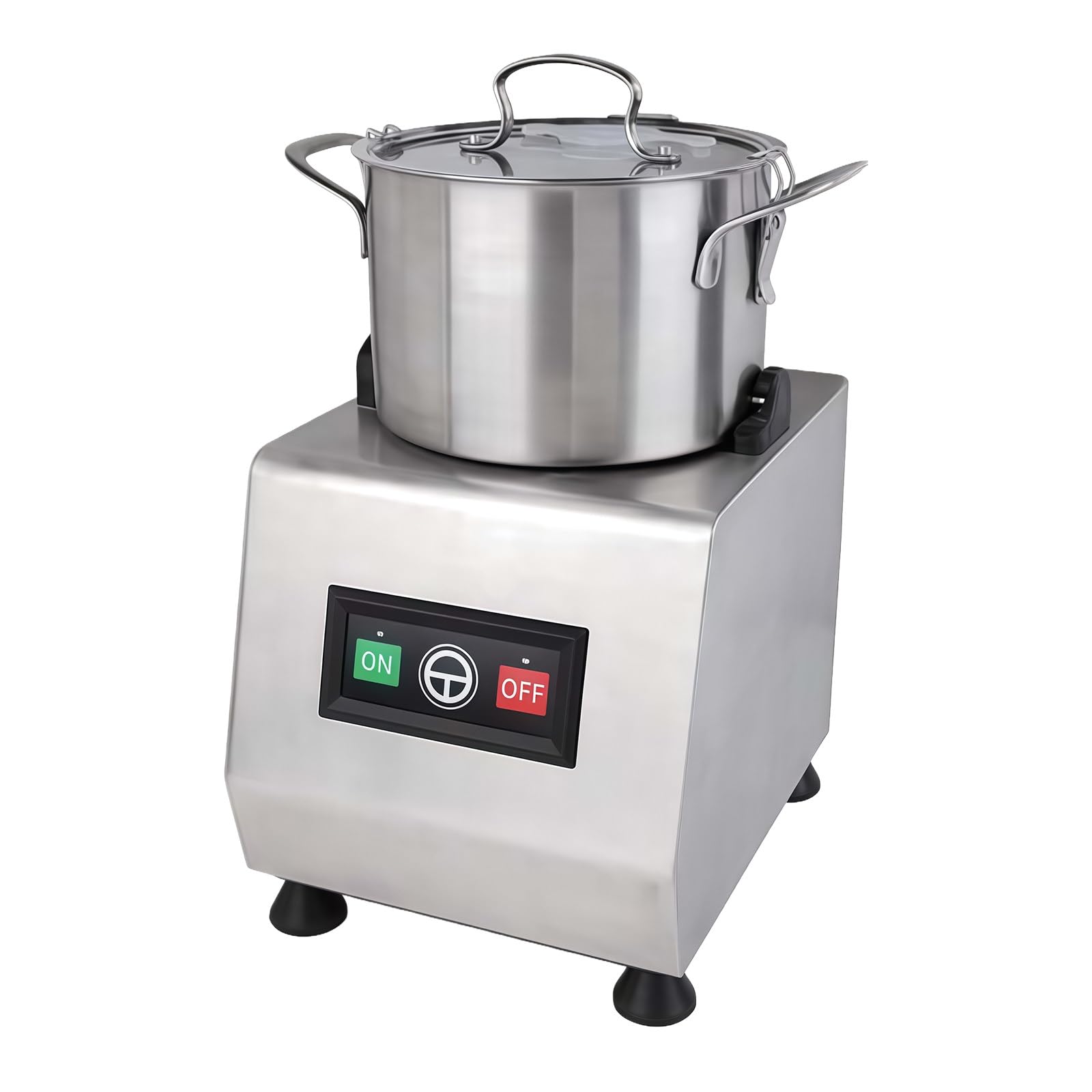 BANGBANGJI Robot culinaire Professionnel, Hachoir à légumes, Robot de Cuisine avec Lame en S, Acier Inoxydable de qualité Alimentaire, pour hacher légumes, Fruits, céréales et Noix 3L-400W