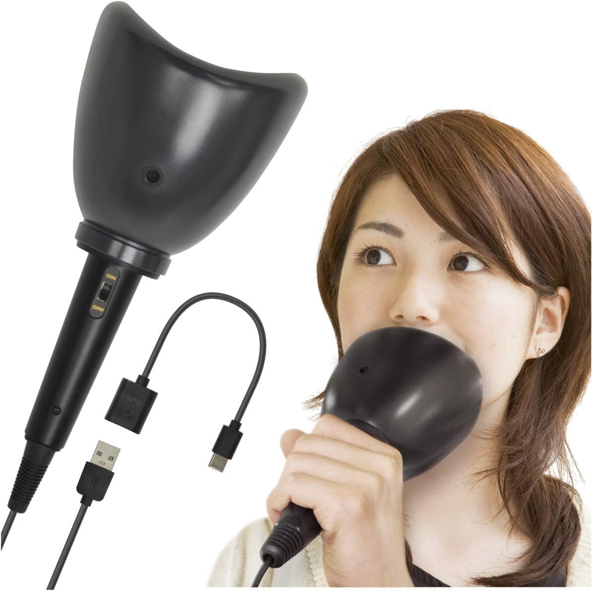 Amazon Jtt Online Usb防音マイク うるさくないカラok ミュートマイクusb Type C 対応 Windows10 Nintendo Switch Switch Lite Wii U Ps4 Ps3 対応 歌声の漏れを防止する防音カップ付 Usbマイク 自宅で一人カラオケを楽しめます Mumicusbp