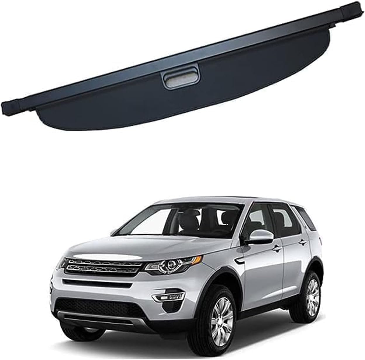 Cortina maletero trasero Land Rover Discovery Sport 2015-2019, bandeja de privacidad de carga
