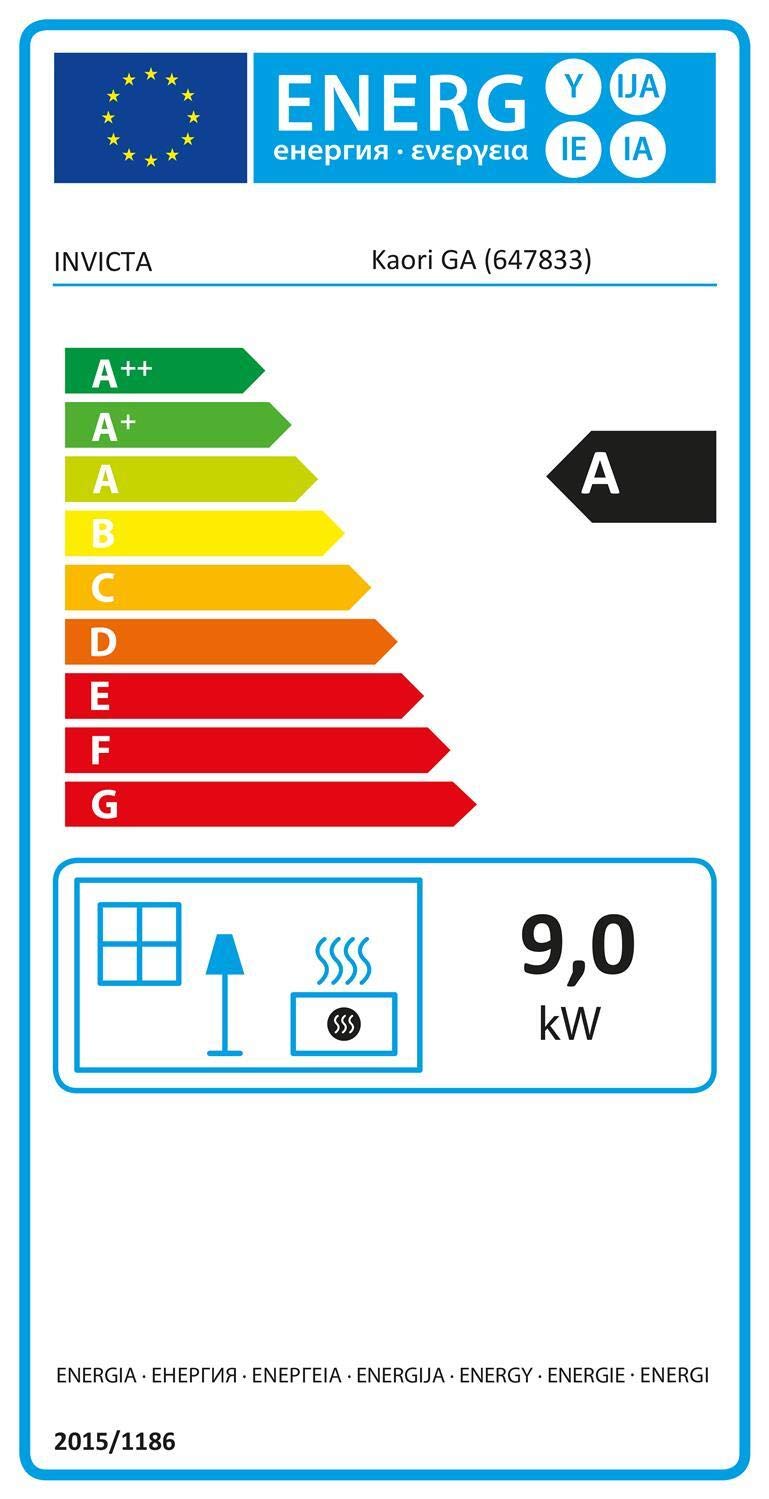 Poêle À Bois Fonte 9kw Anthracite - P647844
