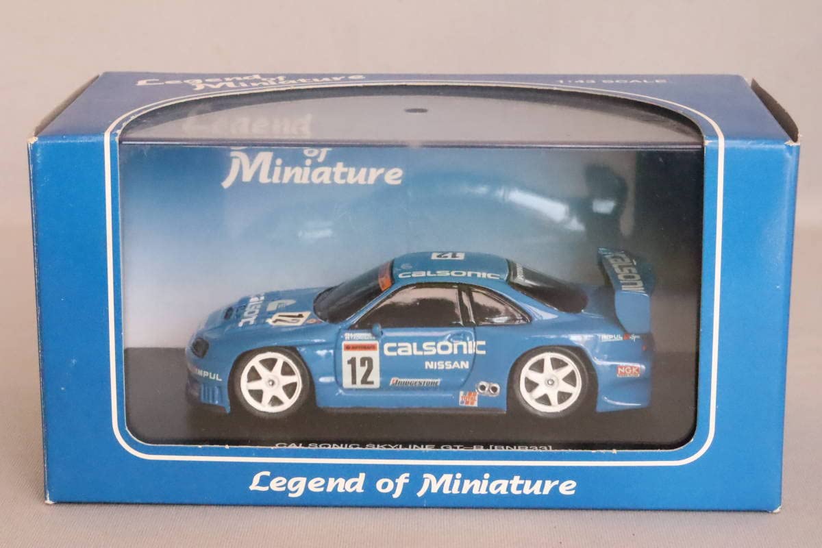 【MTEC 1/43】カルソニック スカイライン GT-R（BCNR33） MTECH 新品 日産 カルソニック スカイラインGT-R R33 1/43