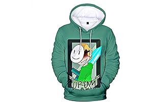 Dreamwastaken Dream Smile Hoodies: Dream SMP Fashionable Merch