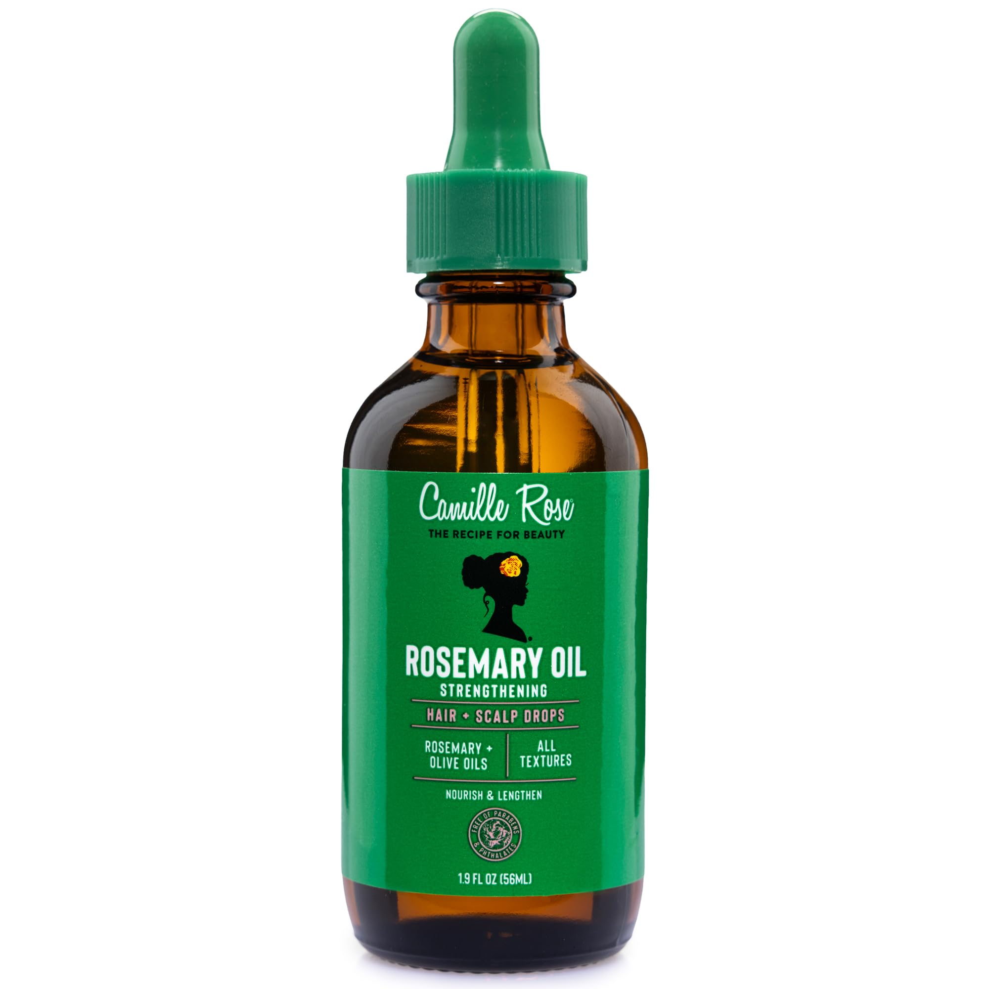 Camille Rose Rosemary Oil Strengthening Hair & Scalp Drops 1.9OZ
