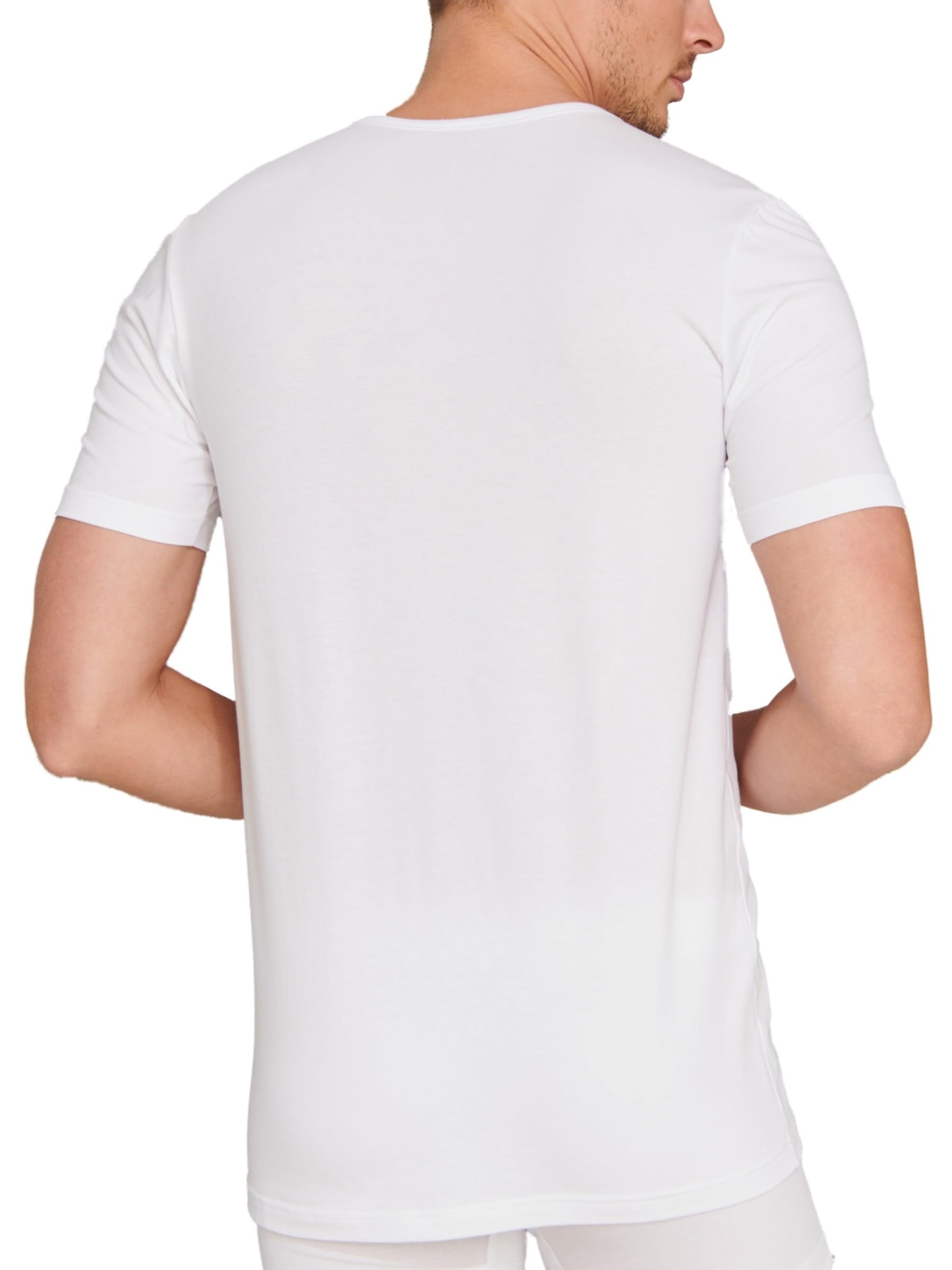 Schiesser Bielizna Mężczyźni 95/5 Organic Cotton Unterhemd Rundhals