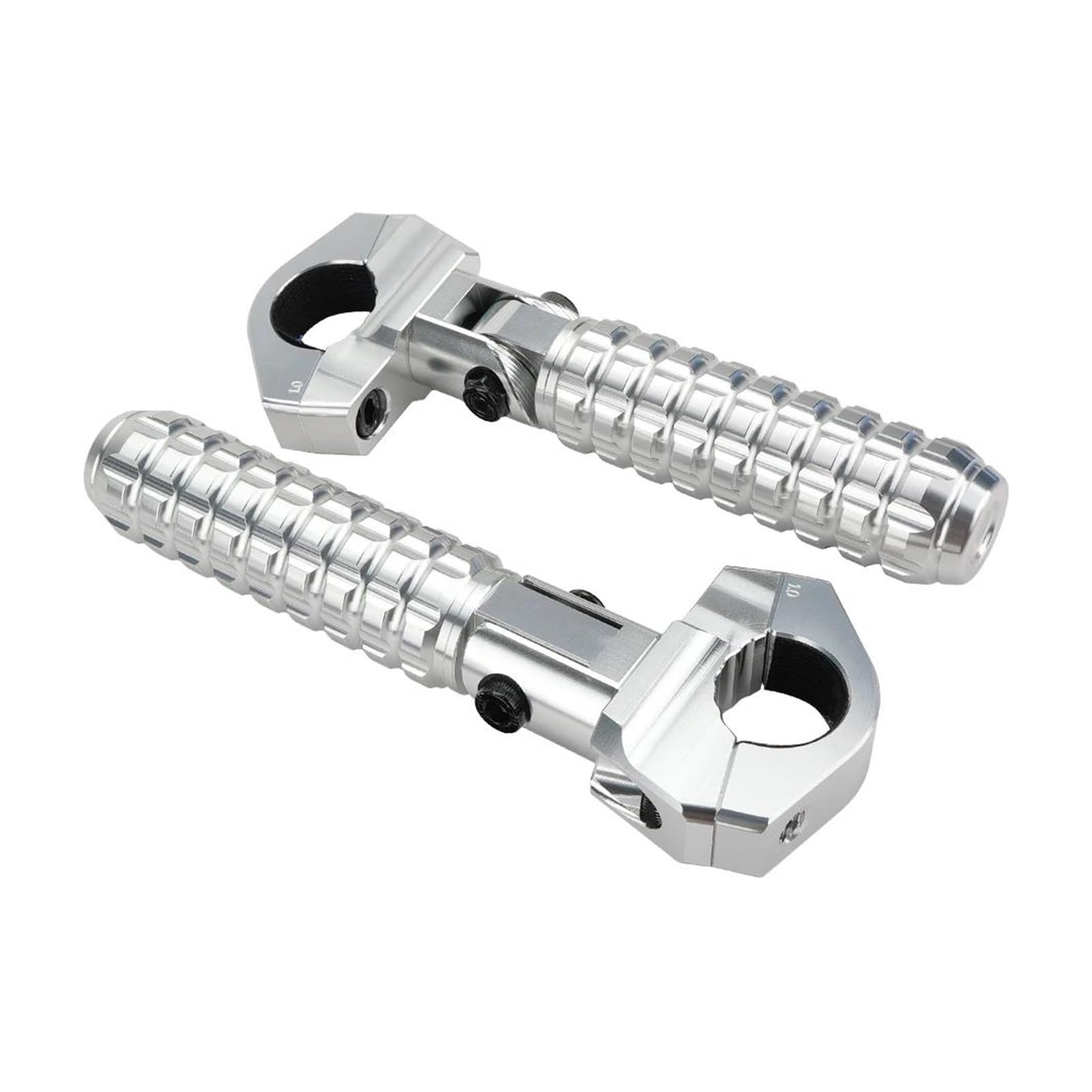 Motorrad Fußrasten Universal 22/25/28/32mm Durchmesser Faltbare Motorrad Fußstütze Fußrasten Pedale Teile Fußrasten Pegs(2)