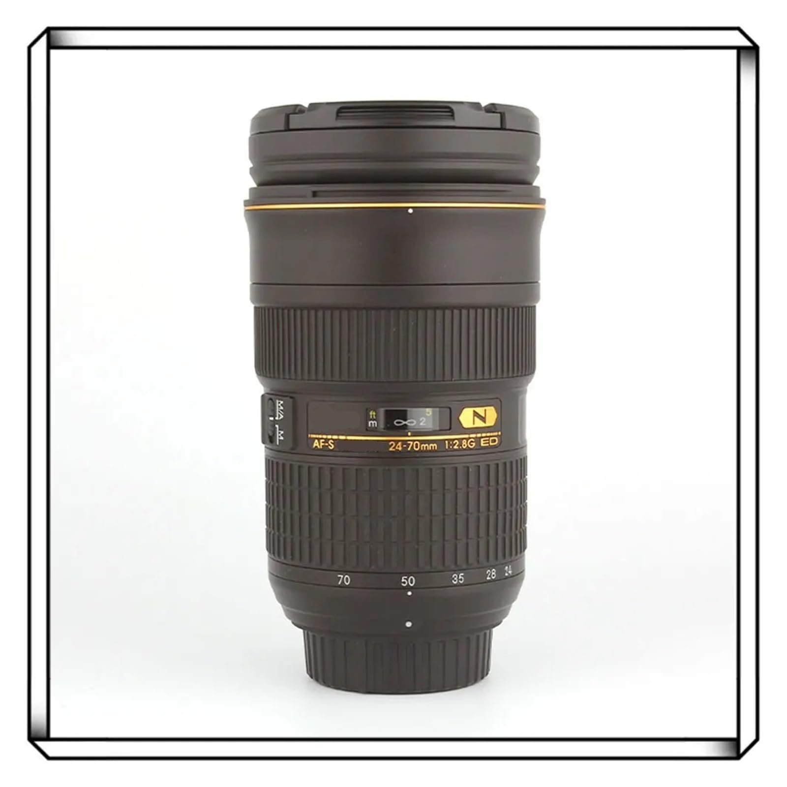 DSLR Camera Lens, Compatible avec l'objectif Nikon 24-70 mm f/2.8G Ed.