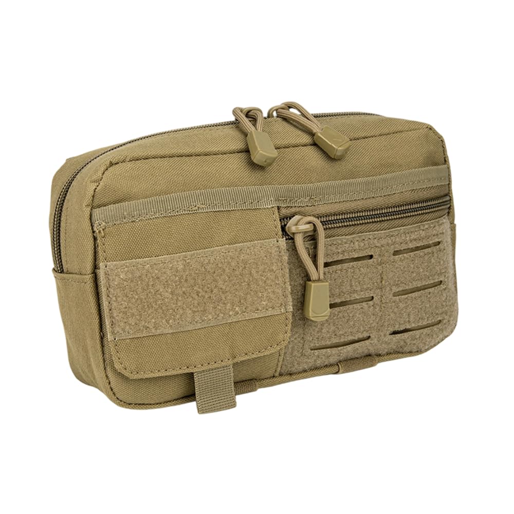 MOLLE Utility Pouch, 8.46×4.72×2.17Inch Multi-functional Medical Pouch Utility Bag for Camping Hiking Outdoor Activities