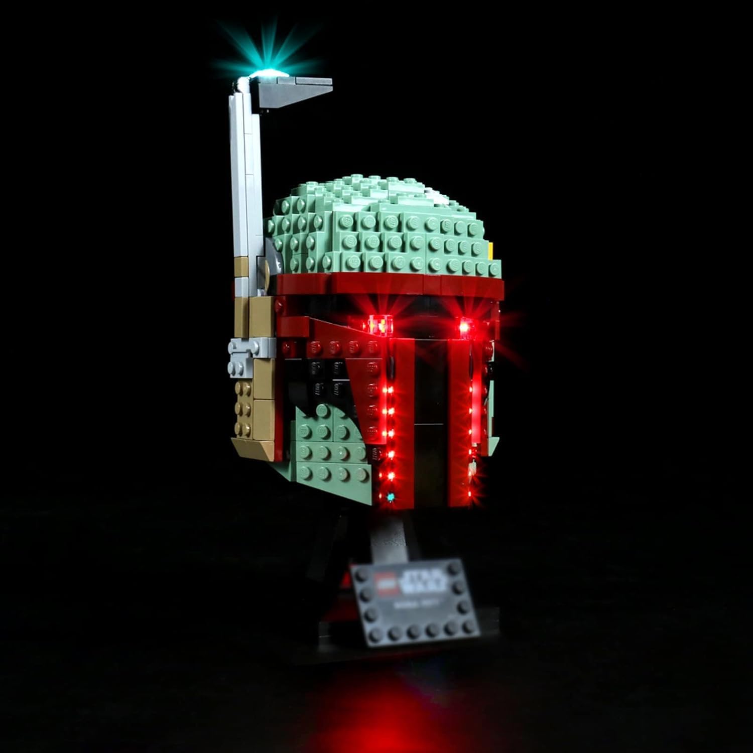 LED Light Kit for 75277 Boba Fett Helmet, Light Kit ONLY, Model NOT Included (Standard)