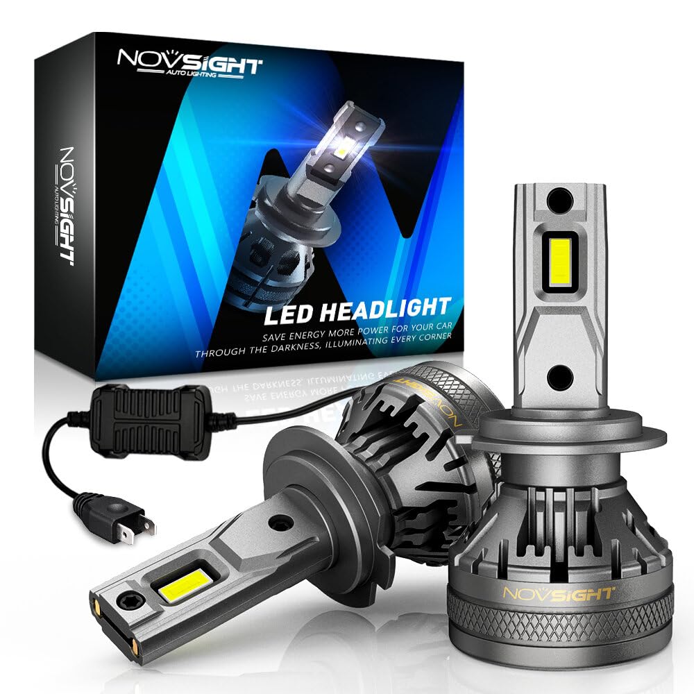 YONGYAO A500-N37 Bombillas Faros LED 22.000LM DC9-32V 6500K Haz Hi-Lo 120W Par Super Brillante- H7