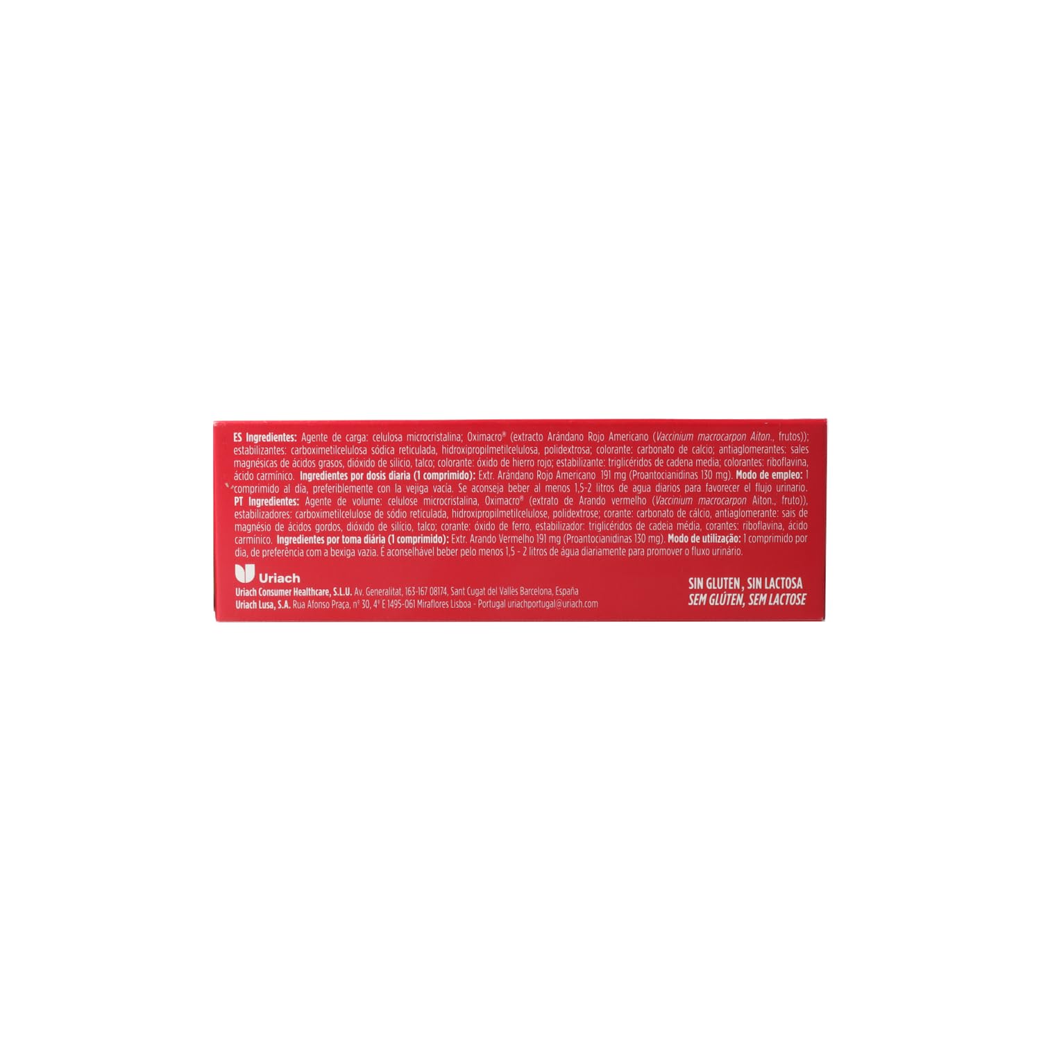 CISTITUS | 60 Comprimidos | Arándano Rojo Americano, Alta Concentración de PACs, Vitamina C y Salvia | Complemento Alimenticio para el Bienestar Urinario | Sin Gluten ni Lactosa | Fase prevención