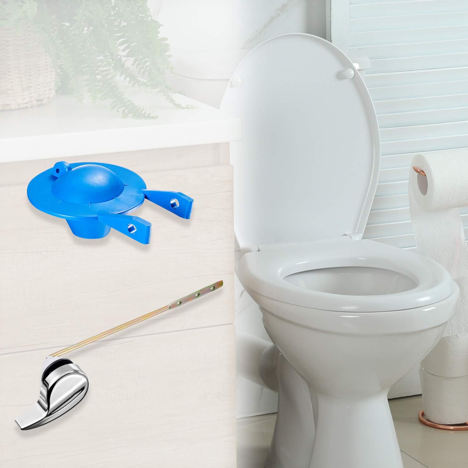 Hortsun Pieces Water Tank Replacement Kit Include Toilet, 43 OFF