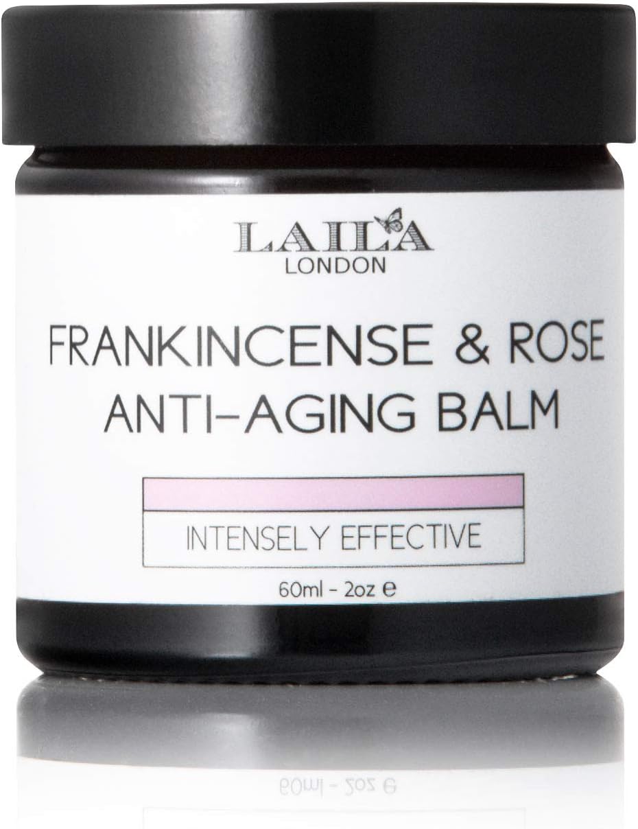 Frankincense and Rose Anti-Aging Balm 100% Natural and Organic Face and Body