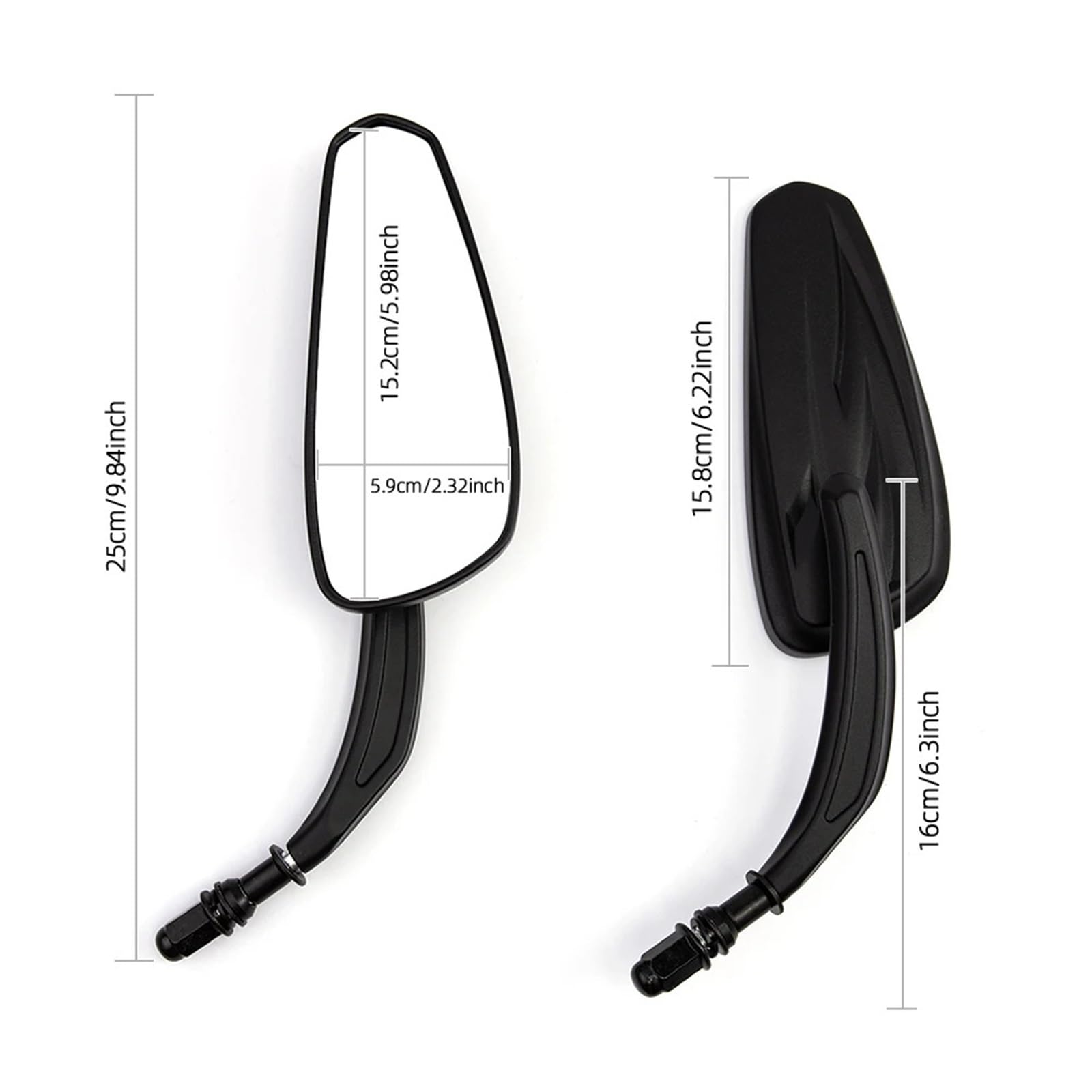 Espejos Laterales De Motocicleta Para Freewheeler FLRT 2015-2018 Para Night Rod Special VRSCDX 2007-2018 Espejo Retrovisor Plegable Espejos Retrovisores Moto