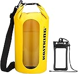 KastKing Dry Bags,100% Waterproof Storage Bags,Military Grade Construction for Swimming,Kayaking,Boating,Hiking,Camping,Fishing, Biking,Skiing