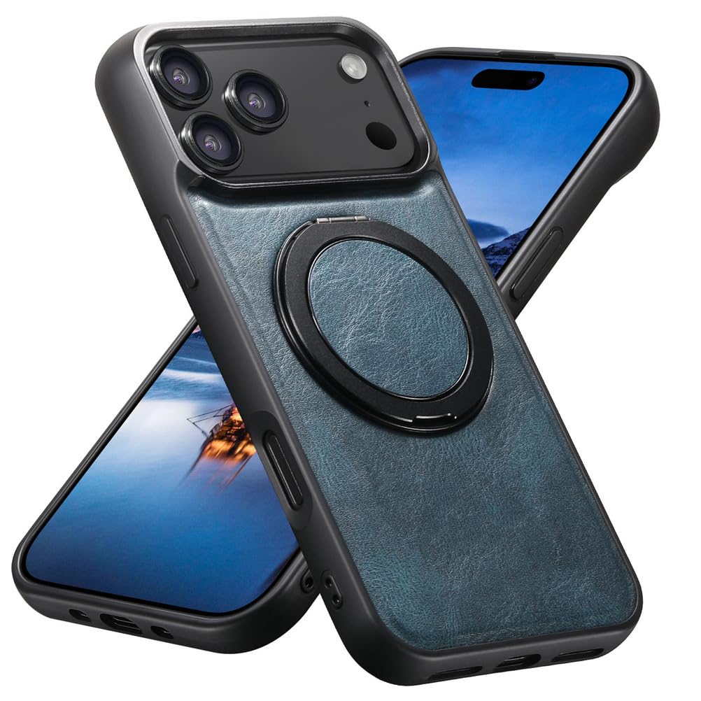 Coque iPhone 17 Pro Max magnétique抗摔防滑保护壳带支架无线充