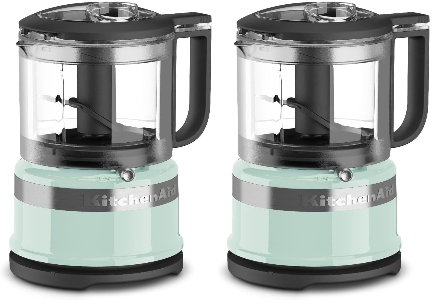 KitchenAid KFC3516IC 3.5 Cup Food Chopper, Ice Blue (Pack of 2)