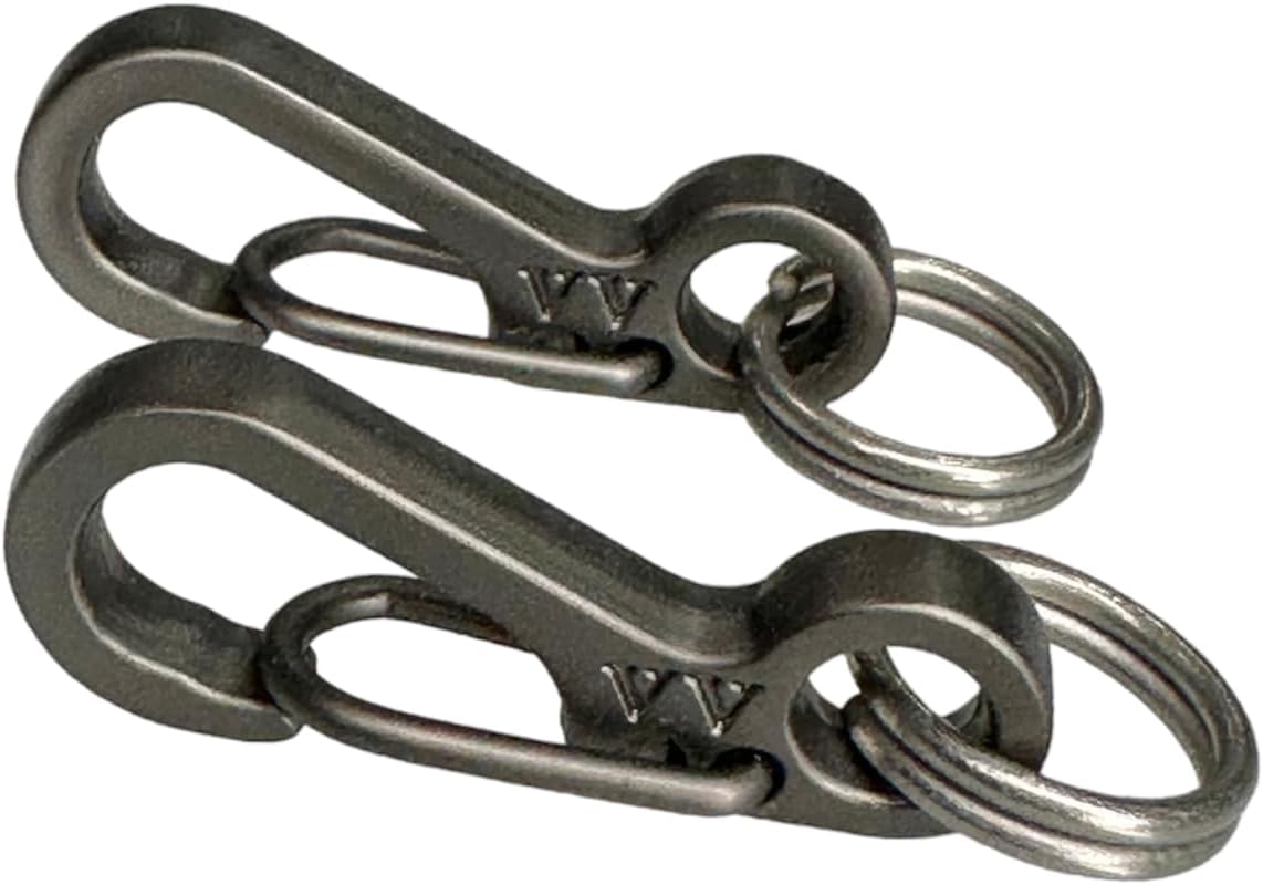 Camera Quick Release Set for Cameras w/Round Strap lugs Titanium Rings