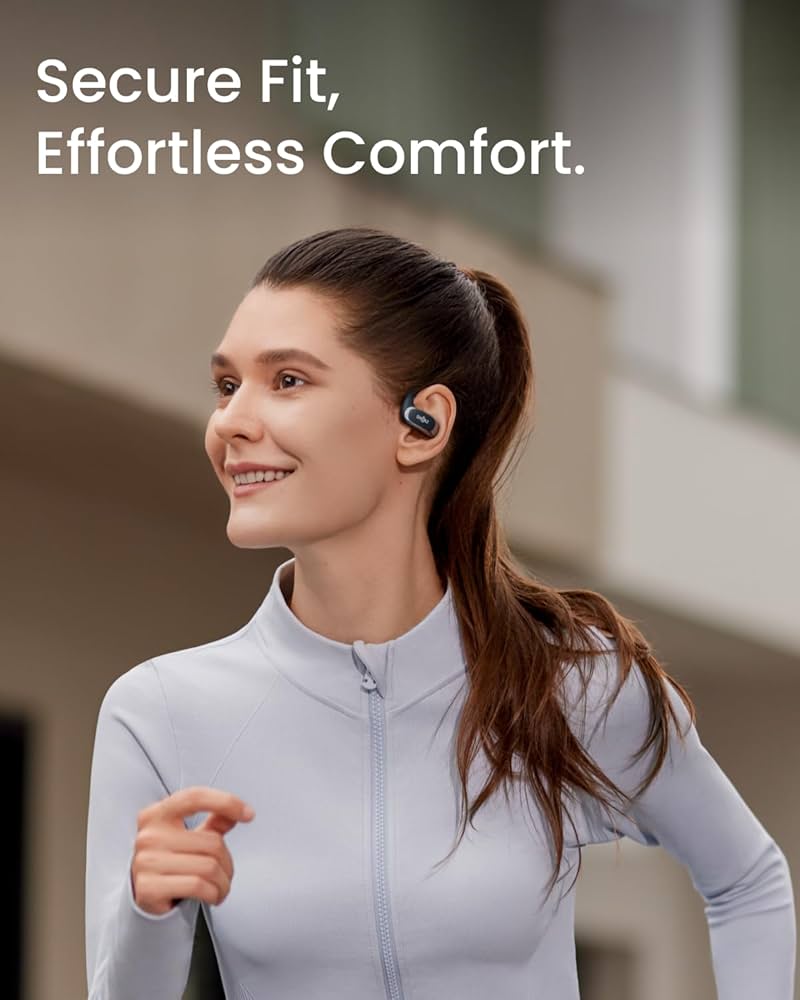 SHOKZ OPENFIT AIR ブラック OpenFit Air オープンイヤー型イヤホン - Shokz (ショックス) 日本