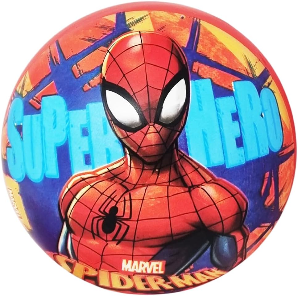 Stor Marvel Bioball Spiderman Super Hero Piłka ręczna Plaża Ogród 18 cm