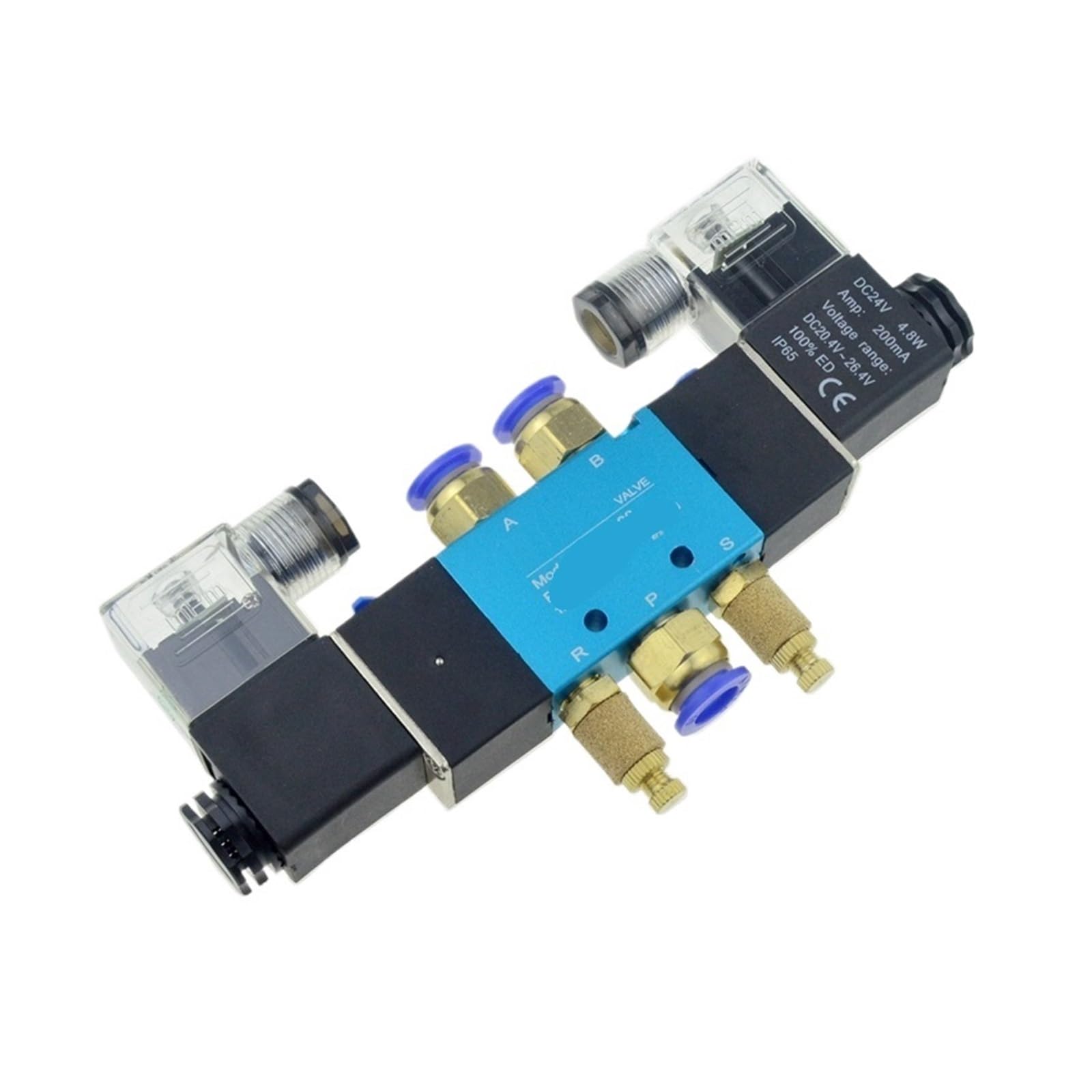 Électrovanne pneumatique 10mm double commande pour stopper les fuites d'air