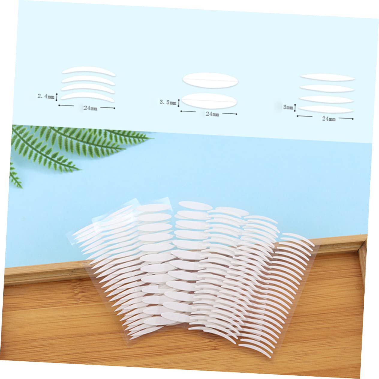 Healeved 180hojas Pegatinas De Doble Párpado Transparentes Invisibles Cintas Adhesivas No Rastreables Para Ojos Para Mujeres y Maquillaje Natural