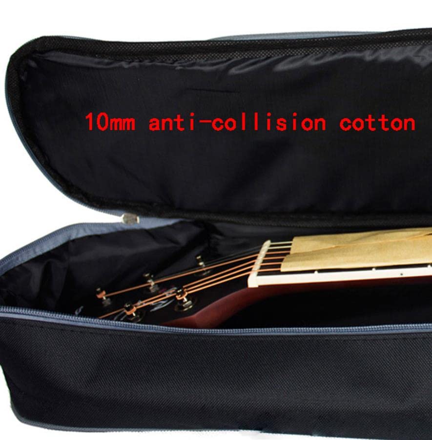 Luminexia Bolsa de Guitarra,Funda Guitarra acústica,Bolsa Guitarra acústica,Nailon Oxford 600D Resistente al Agua Interior,Funda para Polvo,para Guitarra Impermeable,Bolsa de Ukelele