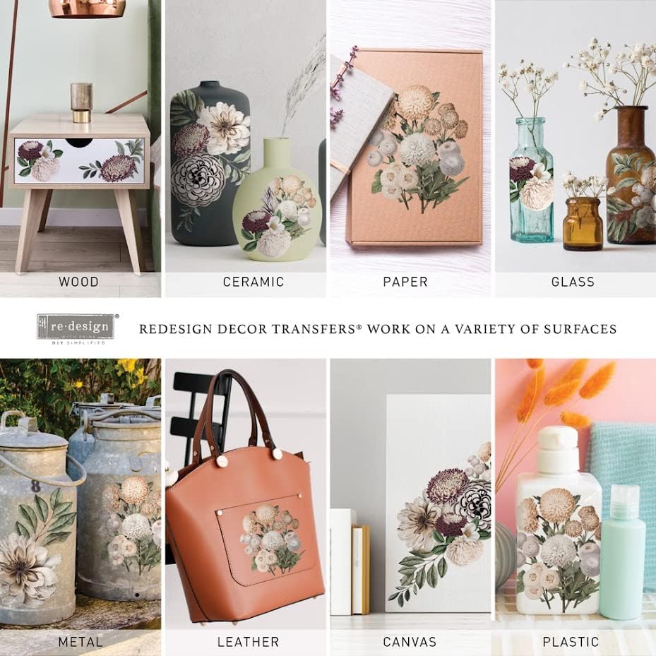 Miniatura 5 de Prima Marketing - Transferencia de rediseño de flora maravillosa, 22 x 32 pulgadas