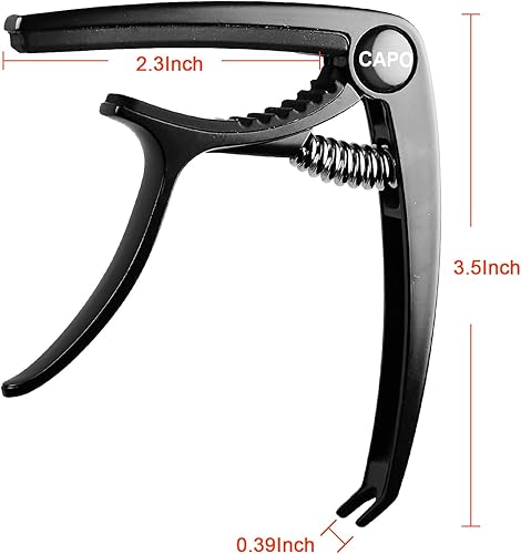 Miniatura 9 de Cejilla de Guitarra, Capo para guitarra acústica, Cejilla para guitarra acústica, Cejilla para guitarra eléctrica, Cejilla para guitarra eléctrica,