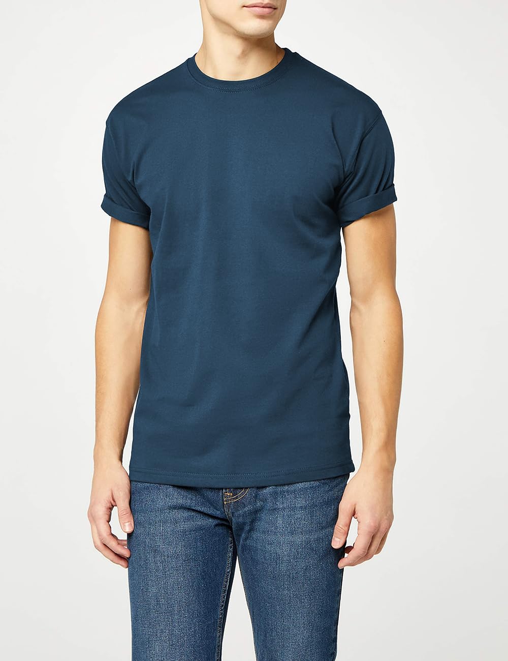 Lower East LE105, Maglietta con Scollo Rotondo Uomo