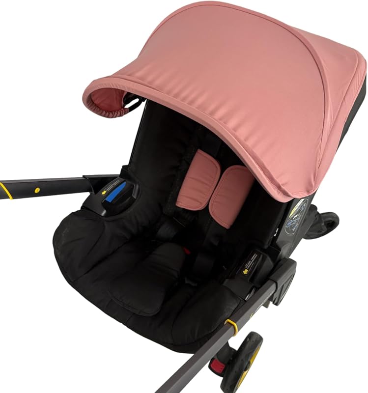 Replacement Canopy Sun Shade, Compatible with Doona Stroller & Car Seat, 3-in-1 Accessory Set with Shoulder Pads for Baby