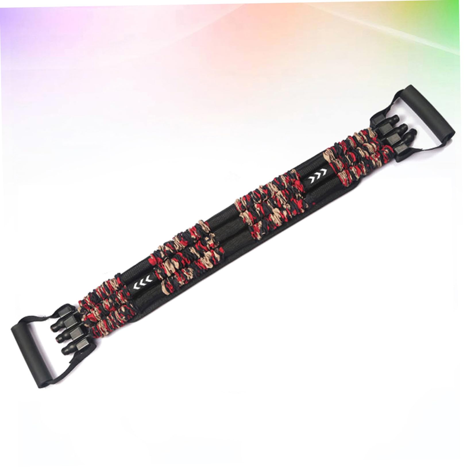 Espansore Toracico Attrezzo Ginnico Multifunzione Fascia Elastica Resistente Per Allenamento Fitness Attrezzo Portatile Impugnature Ergonomiche Antiscivolo