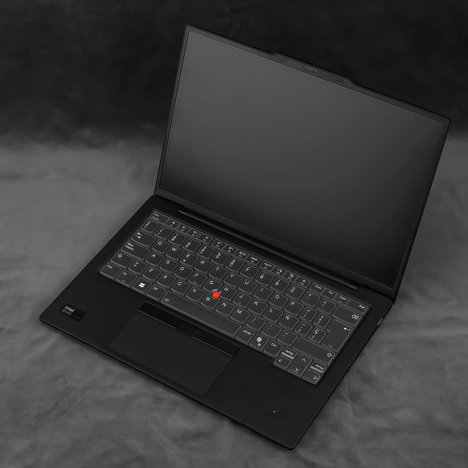 [Layout EU/UK] Copertura per tastiera compatibile con Lenovo ThinkPad E14 Gen 7 (2025) da 14 pollici, cover protettiva trasparente