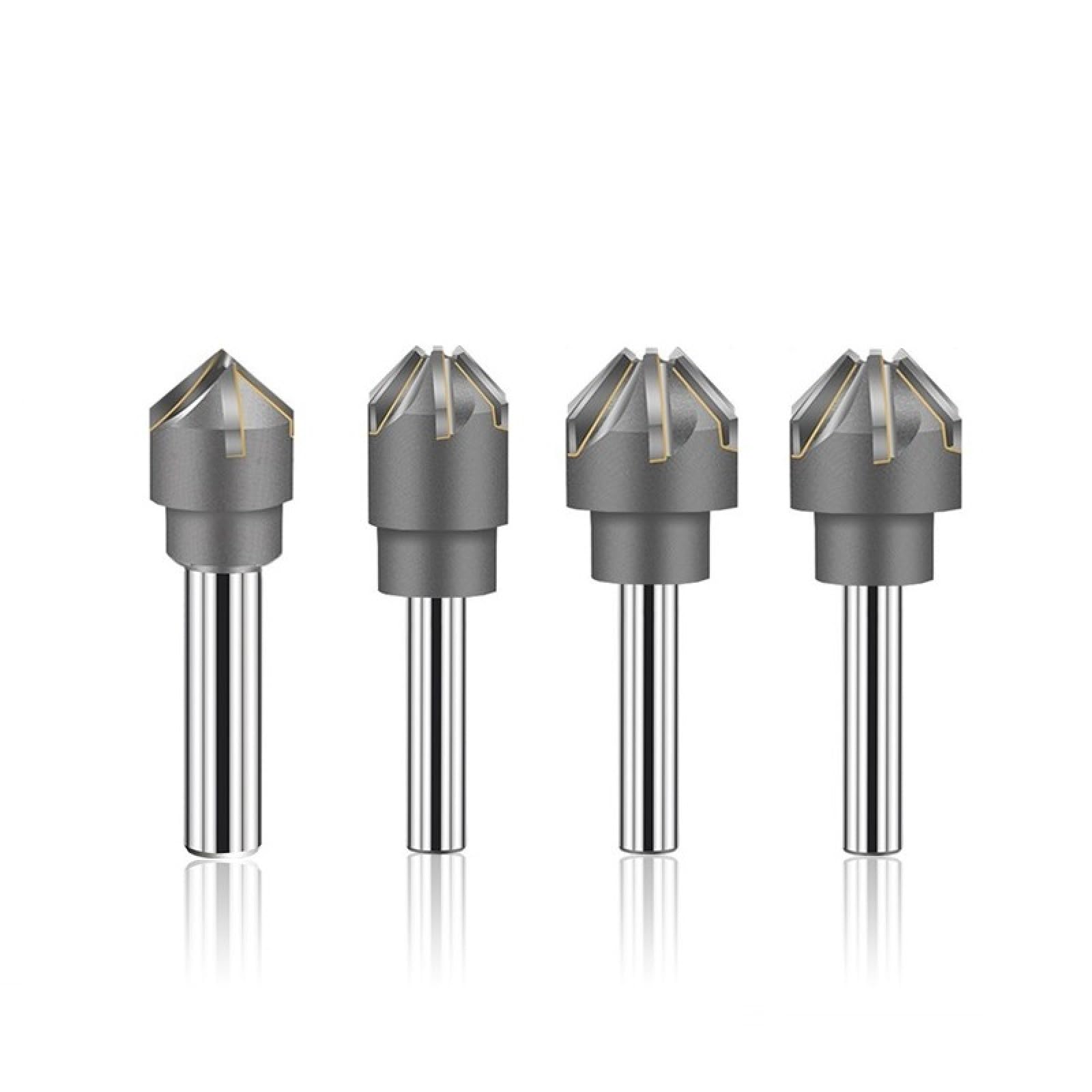 CME 1 pcs Micrograin Carbide End Mills, Square Nose, Bright (Uncoated) Finish, 1/2