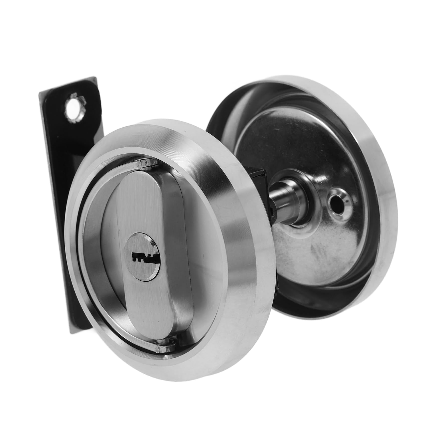 Serrure invisible en acier inoxydable 304 premium pour porte coulissante et sécurité intérieure