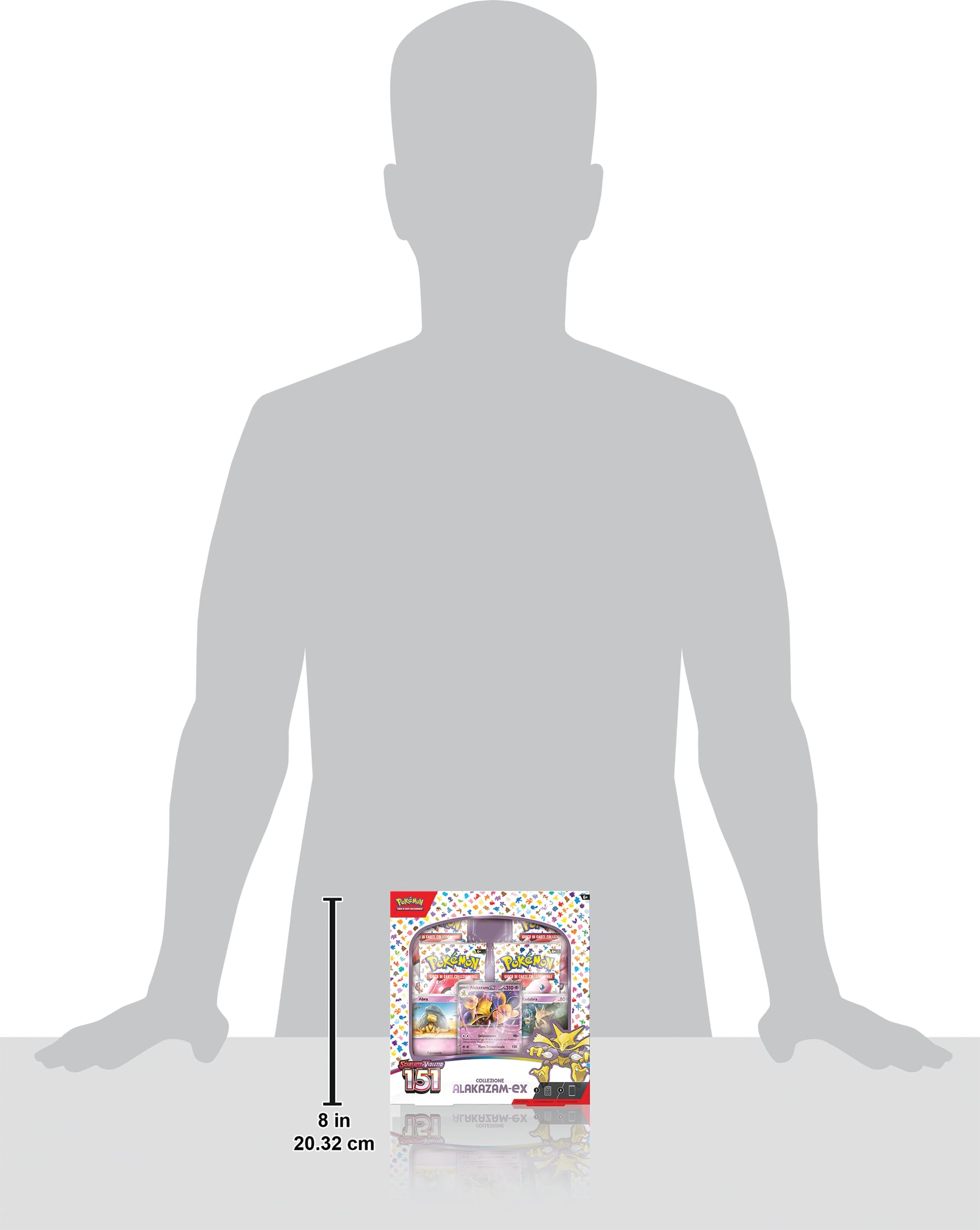 Collezione Alakazam-ex dell’espansione Scarlatto e Violetto - 151 del GCC Pokémon, edizione in italiano