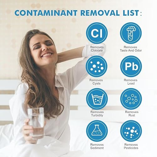 Miniatura 5 de Repuesto para agua de refrigerador, paquete de 3