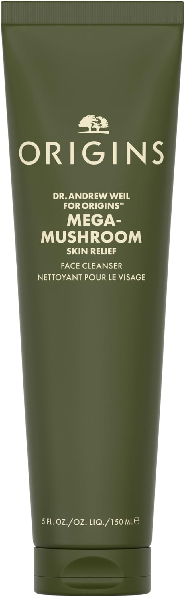 Mega-Mushroom Face Cleanser | Great for Sensitive Skin | With Reishi Mushroom, 150 ml