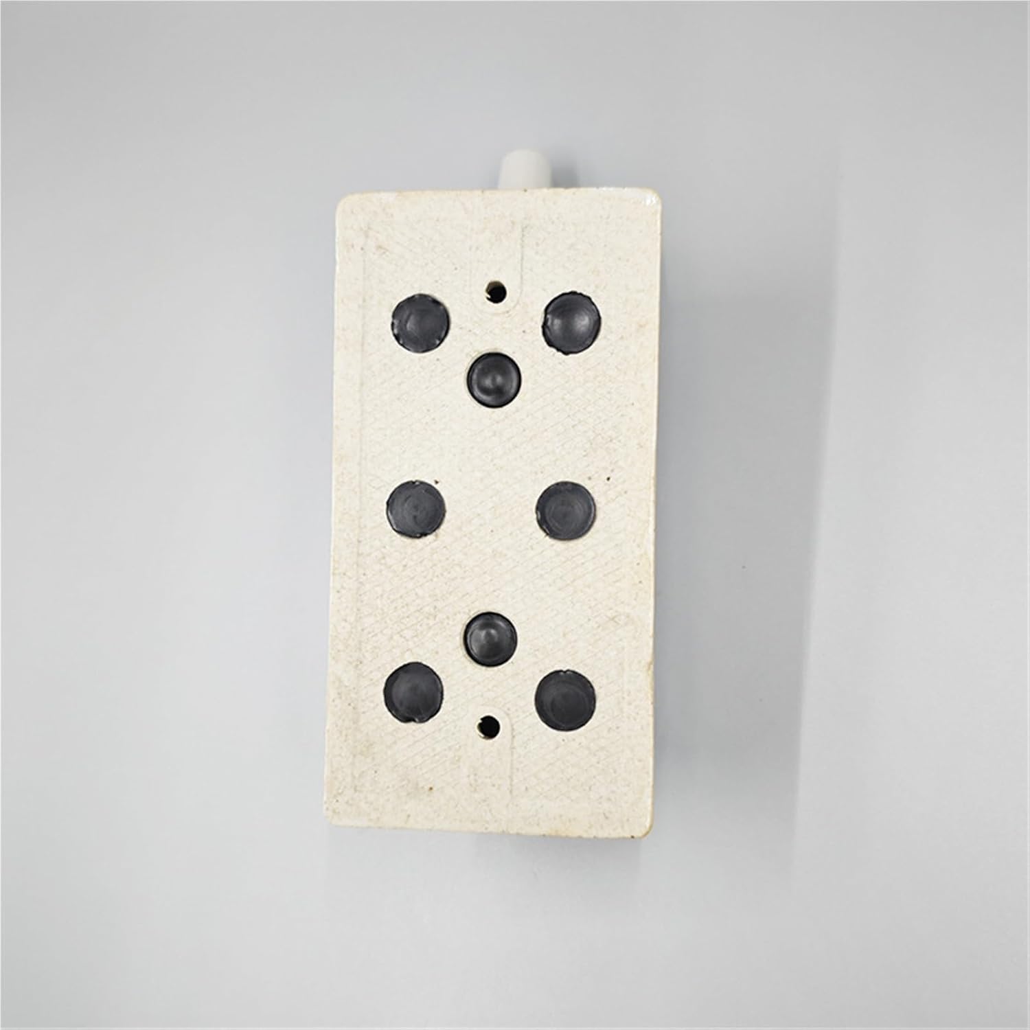 Two-Way Switching 2P 63A Open Black Switch Double-Throw Ceramic 1Pcs