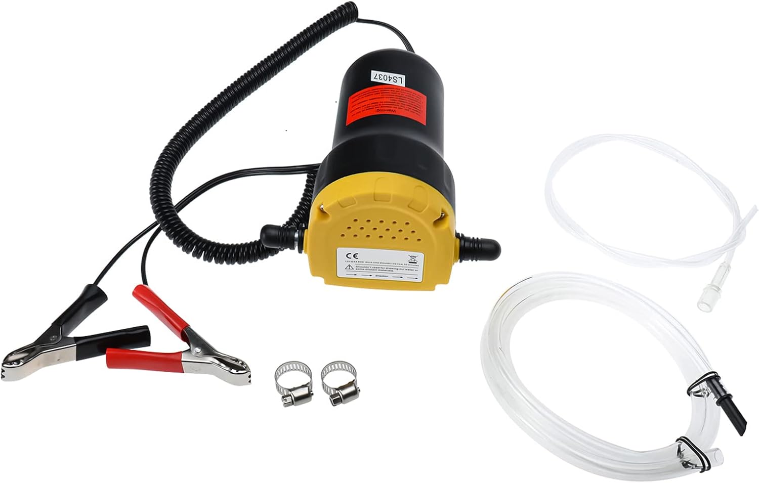 skyehomo Oil Change Pump Extractor,12V 60W Oil/Diesel Fluid Pump