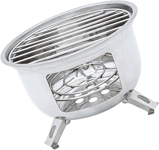 YARNOW 1 Conjunto De Churrasqueira A Carvão Fumante A Carvão Para Churrasco Fogão A Gás Para Churrasco Ao Ar Livre Queimador Para Churrasco Ao Ar Livre Grelhadores A Carvão Para