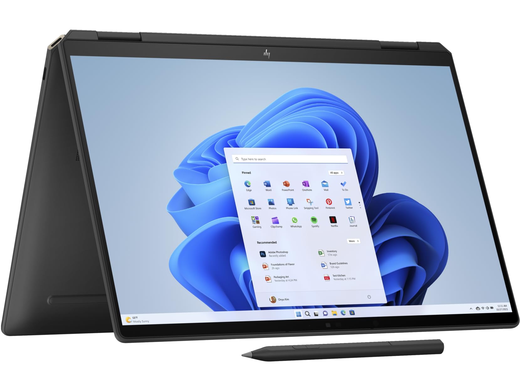 ★2in1 タッチパネル★HP Spectre X360 i7 16GB_806 HP Spectre x360 2-in-1 Laptop 14