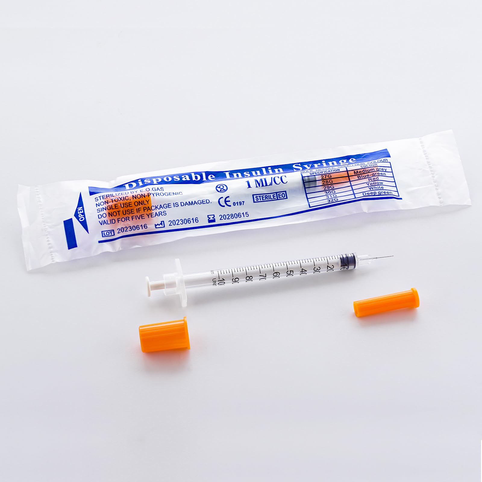 U 100 1ml 30 Gauge 1cc 5/16 inch 8mm, 100Pack — Amazon image 6
