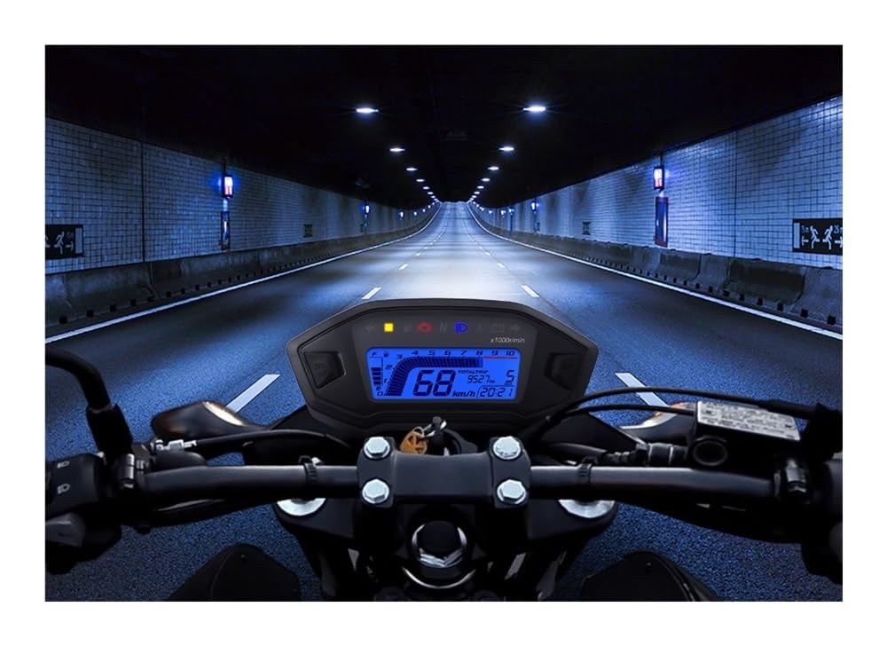 Tachimetro per moto, contagiri, cruscotto, 10000