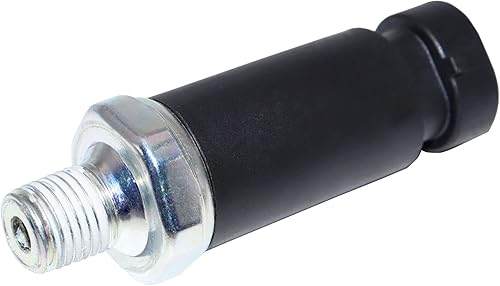 12562571 D1819A Interruptor del sensor de presión de aceite del motor y unidad emisora compatible con Chevy GMC Buick Cadillac Oldsmobile Isuzu