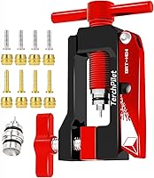 Vista 1 de Bike Hydraulic Hose Cutter, Needle Driver & 8pcs Brass Olives Kit - Clean Cuts & Secure Connections,All-in-One Solution for Line Cutter & Hydraulic