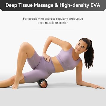 SUBCULTUREPICK Foam Roller High-Density Rollers, Deep Tissue Muscle Massage | Fitness Roller for Stretching, Relieves Muscles, Improves Mobility, Pilates, Yoga, Ideal for Athletes, Beginners & Recovery