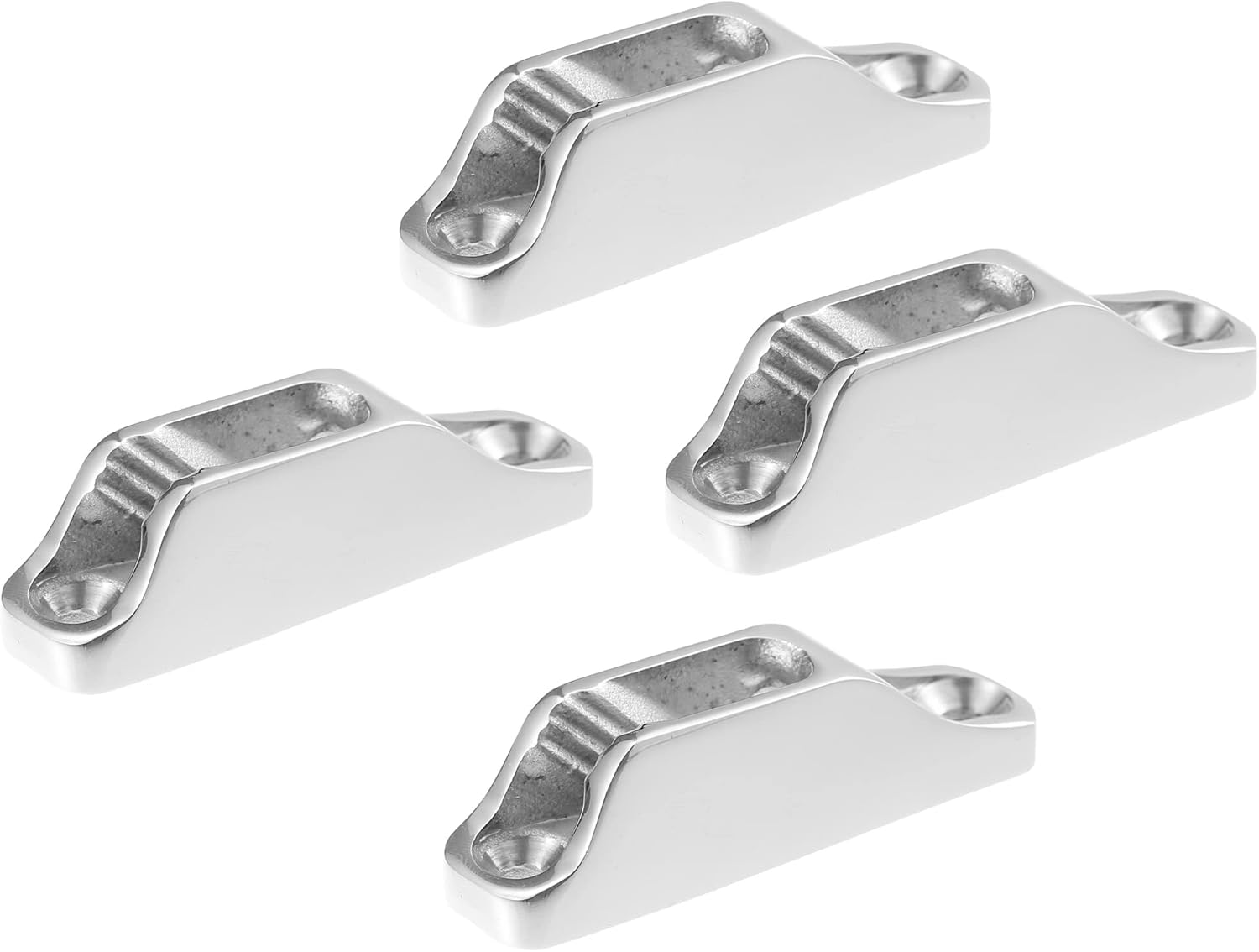 X AUTOHAUX 4pcs Canoe Kayak Cord Lock Cleat Kayak Cleat Quick Grip