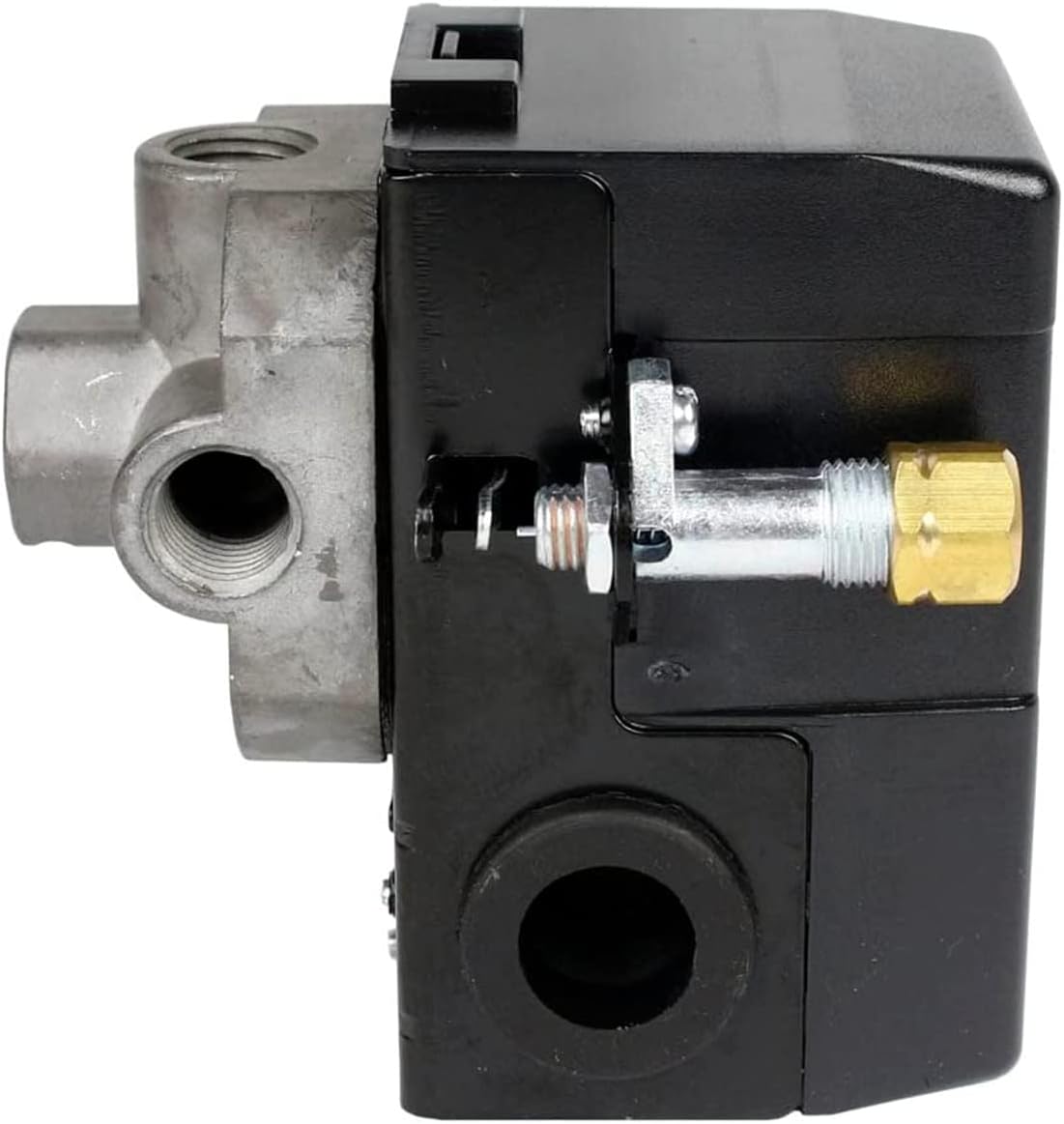 034-0094 Pressure Switch 4 Ports 95-125 Pis with 200 Psi Pressure Gauge 150 Psi pop off valve