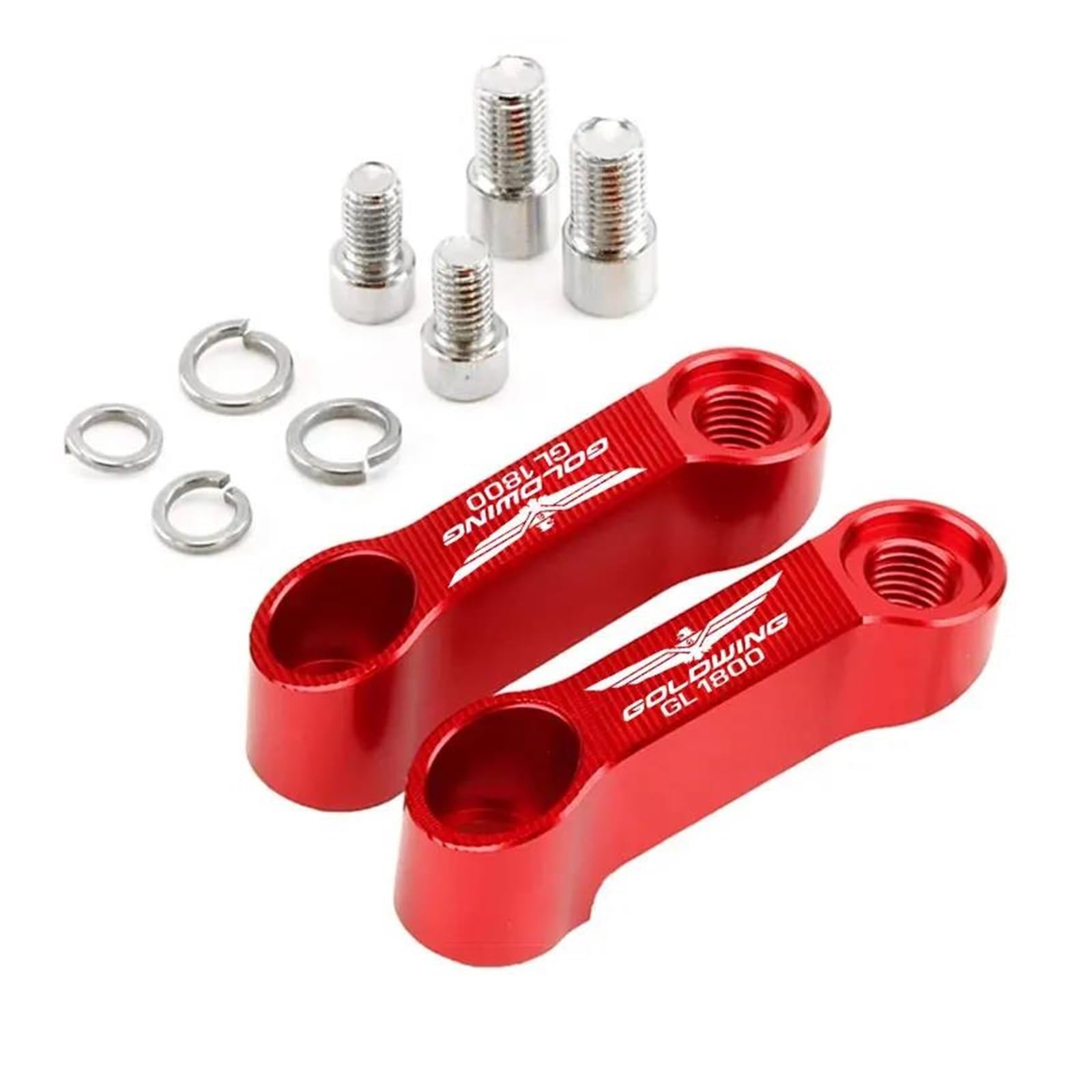 Extended Riser for Honda Gold Wing 1800 GL1800 GL(Red)